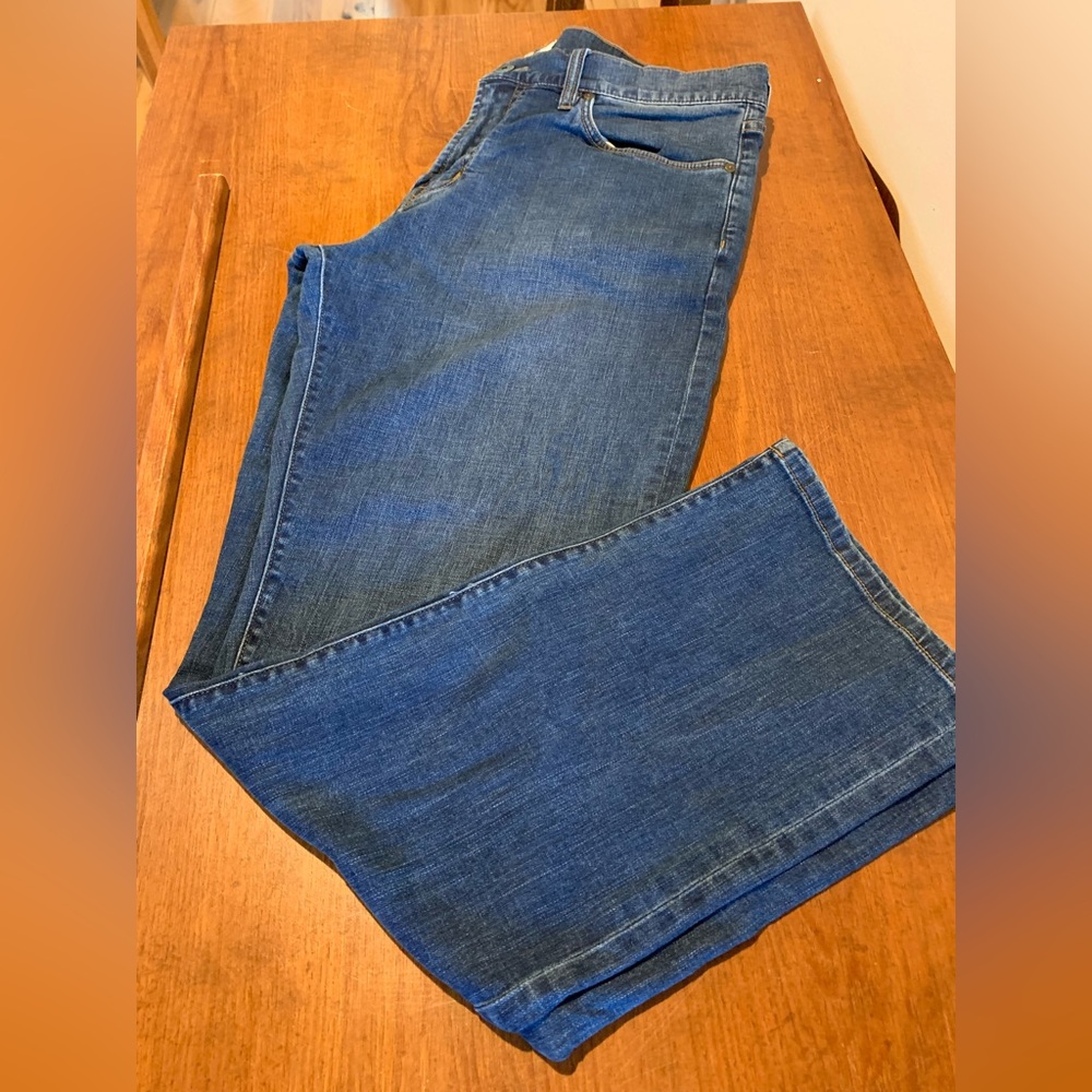 Joseph Abboud Classic Fit Dark Denim Jeans - Size: 38 x 32
